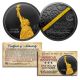 American Innovation Statehood $1 Dollar Coin - 2018 1st Release BLACK RUTHENIUM & 24K GOLD