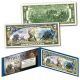 IWO JIMA Raising the Flag WWII * Then & Now * Genuine Legal Tender U.S. $2 Bill