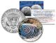 JUVENILE EMPEROR ANGELFISH  - Tropical Fish Series - JFK Kennedy Half Dollar U.S. Colorized Coin