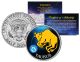 TAURUS - Horoscope Astrology Zodiac - JFK Kennedy Half Dollar US Colorized Coin