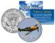 MESSERSCHMITT BF-109 - Airplane Series - JFK Kennedy Half Dollar U.S. Colorized Coin