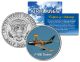 F-86 SABRE - Airplane Series - JFK Kennedy Half Dollar U.S. Colorized Coin