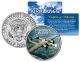 P-61 BLACK WIDOW - Airplane Series - JFK Kennedy Half Dollar U.S. Colorized Coin