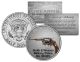 SMITH & WESSON Military/Police DA .38 SPL Gun Firearm JFK Kennedy Half Dollar U.S. Coin