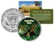 EASTERN BOX TURTLE - Collectible Reptiles - JFK Kennedy Half Dollar US Colorized Coin NORTH CAROLINA