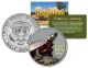 EASTERN PAINTED TURTLE - Collectible Reptiles - JFK Kennedy Half Dollar US Colorized Coin
