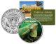 GREEN IGUANA - Collectible Reptiles - JFK Kennedy Half Dollar US Colorized Coin LIZARD