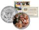 WIZARD OF OZ " Glinda & Wicked Witch " JFK Kennedy Half Dollar US Coin - Officially Licensed