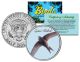 SPINE-TAILED Collectible Birds JFK Kennedy Half Dollar Colorized US Coin PAPUAN SWIFT