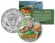 PACHYRHINOSAURUS Collectible Dinosaur JFK Kennedy Half Dollar U.S. Colorized Coin