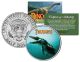 TYLOSAURUS Collectible Dinosaur JFK Kennedy Half Dollar Colorized Coin MOSASAUR Lizard