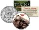 20th CENTURY LIMITED - Famous Trains - JFK Kennedy Half Dollar U.S. Colorized Coin