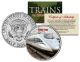 BULLET TRAIN - Famous Trains - JFK Kennedy Half Dollar U.S. Colorized Coin