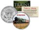 THE FLYING SCOTSMAN - Famous Trains - JFK Kennedy Half Dollar U.S. Colorized Coin