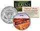THE GHAN TRAIN - Famous Trains - JFK Kennedy Half Dollar U.S. Colorized Coin