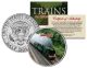 GOLDEN ARROW TRAIN - Famous Trains - JFK Kennedy Half Dollar U.S. Colorized Coin