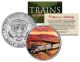 INDIAN PACIFIC TRAIN - Famous Trains - JFK Kennedy Half Dollar U.S. Colorized Coin