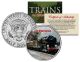 THE ORIENT EXPRESS TRAIN - Famous Trains - JFK Kennedy Half Dollar U.S. Colorized Coin