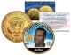 ROBERTO CLEMENTE Baseball Legends JFK Kennedy Half Dollar 24K Gold Plated US Coin