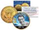 JOE DIMAGGIO Baseball Legends JFK Kennedy Half Dollar 24K Gold Plated US Coin