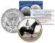 MAN O’ WAR - Greatest Thoroughbred of All-Time - Thoroughbred Racehorse JFK Half Dollar Coin