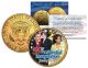 BARACK OBAMA - 56th Inauguration 2009 - 24K Gold Plated JFK Kennedy Half Dollar US Coin
