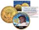 JACKIE ROBINSON Baseball Legends JFK Kennedy Half Dollar 24K Gold Plated US Coin