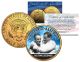 LOU GEHRIG & BABE RUTH Baseball Legends JFK Kennedy Half Dollar 24K Gold Plated US Coin