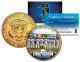 YANKEE STADIUM FINAL SEASON 2008 Kennedy JFK Half Dollar 24K Gold Plated US Coin