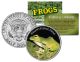 HELEN'S FLYING FROG Collectible Frogs JFK Kennedy Half Dollar US Colorized Coin