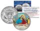 JESUS CHRIST - LAST SUPPER - JFK Kennedy Half Dollar U.S. Colorized Coin