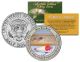BITE-EM BATE Collectible Antique Fishing Lures Series JFK Kennedy Half Dollar US Coin