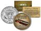 KA-BAR COMBAT KNIFE - WWII Infantry Weapons - Kennedy Half Dollar U.S. Coin