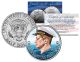 Lieutenant JOHN F KENNEDY of U.S. Navy 1941-45 Colorized JFK Half Dollar U.S. Coin