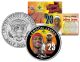 LEBRON JAMES Colorized JFK Kennedy Half Dollar U.S. Coin ROOKIE - Officially Licensed