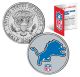 DETROIT LIONS NFL JFK Kennedy Half Dollar US Colorized Coin - Officially Licensed