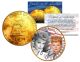1976 LUCILLE BALL 24K Gold Plated IKE Dollar - Each Coin Serial Numbered of 376 - Officially Licensed