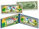 LEPRECHAUN - Four Leaf Clover - Colorized U.S. $2 LUCKY BILL - St Patrick's Day