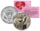I Love Lucy - Golf Game - JFK Kennedy Half Dollar US Coin - Lucille Ball - Officially Licensed