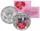 I Love Lucy - Cast - JFK Kennedy Half Dollar US Coin - Lucille Ball - Officially Licensed