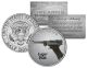 LUGER PO8 Gun Firearm JFK Kennedy Half Dollar US Colorized Coin