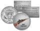 M1 GARAND Gun Firearm JFK Kennedy Half Dollar US Colorized Coin