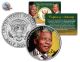 NELSON MANDELA - Father of the Nation - " Portrait " JFK Kennedy Half Dollar US Coin