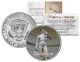 MICHELANGELO - Statue of DAVID - Sculpture Colorized JFK Kennedy Half Dollar U.S. Coin