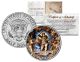 MICHELANGELO - The Last Judgement - SISTINE CHAPEL - Colorized JFK Half Dollar U.S. Coin