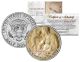 MICHELANGELO - THE MADONNA OF THE STAIRS - Jesus Christ Statue Sculpture Colorized JFK Kennedy Half Dollar U.S. Coin
