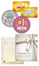 #1 MOM - World’s Greatest Mom - Mother's Day - JFK Kennedy Half Dollar US Coin