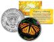 MONARCH BUTTERFLY JFK Kennedy Half Dollar U.S. Colorized Coin