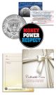 MONEY POWER RESPECT - Floyd Mayweather - JFK Kennedy Half Dollar US Colorized Coin