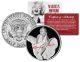 Marilyn Monroe " Happy Birthday " JFK Kennedy Half Dollar US Colorized Coin - Officially Licensed